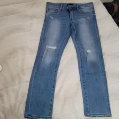 ユニクロダメージスキニーデニム28インチ