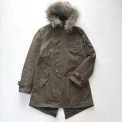NATIONALITY +NAME＝GROSGEC モッズコートアウター　ファー