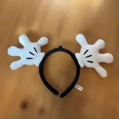 ミッキー手型カチューシャ