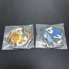 一番くじ　ポケモン　メガシンカ　I賞 ラバーチャーム　リザードン　セット