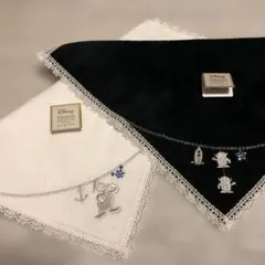 ウチノ、ディズニープレミアムコレクションハンカチ２点 抗菌防臭加工