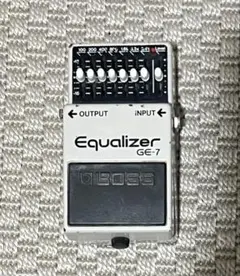 BOSS GE-7 イコライザー 2008年 台湾製 BOSS GE-7 イコライザー グラフィックイコライザー エフェクター