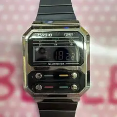 CASIO A100WEGG-1AJF デジタル時計　美品