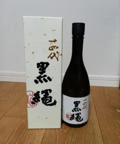 最終値下げ　十四代　黒縄 　未開栓　日本酒 720ml 専用箱付き 2025年最新】黒縄 十四代の人気アイテム - メルカリ