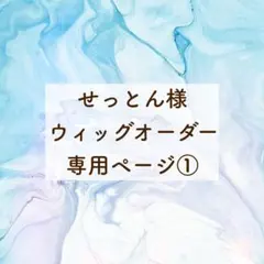 せっとん様 専用ページ①