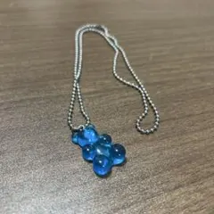 TRAVAS TOKYO クマネックレス(青)