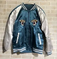 美品 SHISKY スカジャン 虎 タイガー 刺繍 150