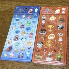 BGM きゅるるんシール 喫茶アラモード 宙 ブリュレ セット 立体 正規品