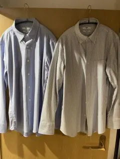 カ*ア様 2着セット　UNIQLO スーパーノンアイロンジャージースリムシャツ