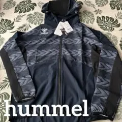 hummel 新品未使用☆ウィンドブレーカー Lサイズ ネイビー・グレー