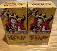 テープカット品 世界最強の戦士 OP-17 2box ワンピースカード - メルカリ