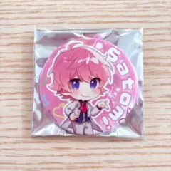 すとぷり さとみくん 缶バッジ 2021NewYear デフォ