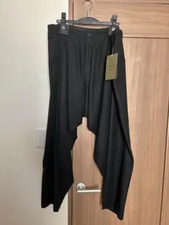 Yohji Yamamoto POUR HOMME レーヨンギャバ　二重パンツ Yohji Yamamoto POUR HOMME ヨウジヤマモトプールオム HS-P02