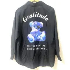 Leahmatin クマ イラスト 長袖シャツ　新品未使用　M