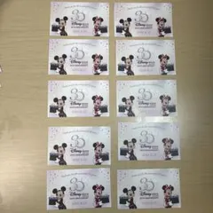 ディズニーストア30周年(2022/8/21限定)カードセット 10枚