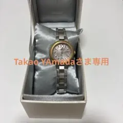 SEIKO LUKIA 電波腕時計 シルバー/ゴールド