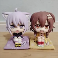 るかっぷ ホロライブ 猫又おかゆ＆戌神ころね + 限定特典（座布団）