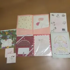 昭和レトロ レターセット まとめ売り 7点 未使用 当時物