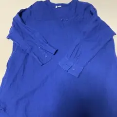 チュニック　ネイビー　長袖　シャツ　M 〜L セール中
