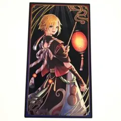 卯月コウ お札風カード にじさんじ 妖怪万化