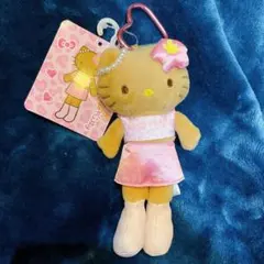 新品 しまむら　日焼けキティ　マスコットチャーム　足長スタイルアップ　サンリオ