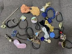 ヘアゴム　セット　リボン　レディース　バレッタ　かんざし