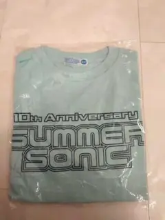 SUMMER SONIC　10th Anniversary のTシャツ