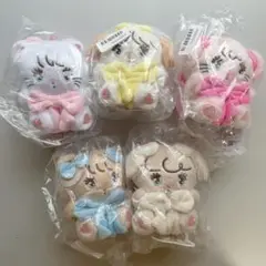 mikko characters 抱きしめおリボンマスコット全5種類セット