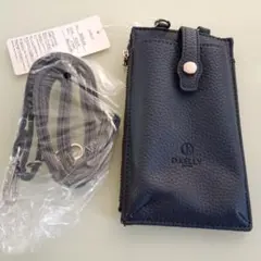 D.KELLY JAPAN スマホショルダー ネイビー 定価4,290円