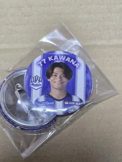 川名連介 缶バッジ モンテディオ山形