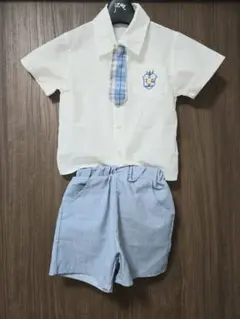 制服風 上下セット 涼しい 薄手 短パン おしゃれ　お洒落　男の子　マリン