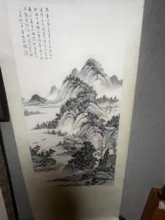 美山作 掛け軸 五重塔 - メルカリ