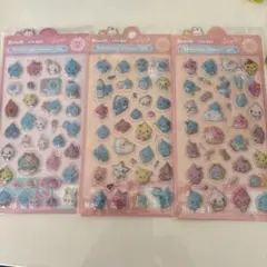 しずくキャラクターシールセット 3枚 新商品