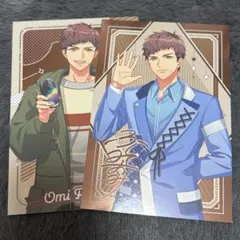 A3 メタルポストカードコレクション　秋組・冬組　伏見臣