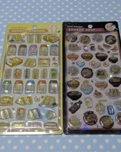 クーリア ボンボンドロップシール 和柄 第2弾 サンドウィッチ ラーメン