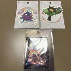 ポケモンセンター限定 ポケモンステッカー3枚セット