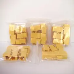 RJ45 Cat6 キーストーンカプラー LAN ケーブル用 イエロー 25個
