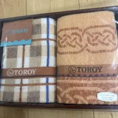 TOROY フェイスタオル 2枚セット 日本製　期間限定のサムネイル