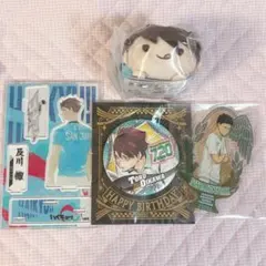 及川徹 バースデー のるキャラ ぬい アクスタ 缶バッジ お誕生日 ハイキュー