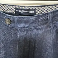 ユニクロ　イネスコラボのデニムワイドパンツ未使用美品です。