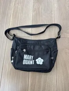 マリークワント ショルダーバッグ バック 軽量 ナイロン 黒