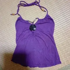AFRICA TARO紫色 キャミソール
