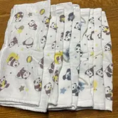 パンダ柄ガーゼタオルセット