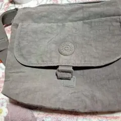 Kipling グレー ショルダーバッグ
