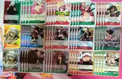 赤緑ロー 構築済 デッキ 補足パーツ付き 99枚 ② 超新星 ワンピースカード