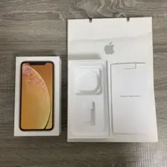 iPhone XR イエロー  空箱