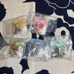 ズートピア ブリスターチャームコレクション ガチャ　全５種 コンプリートセット