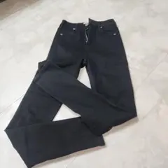 GYDA ブラック スキニーデニム XXS