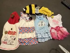 チェック柄ドレスDS ミニードレス ミツバチSS SNOOPY5セット