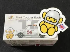 【未開封品】TINY製　ミニ クーパー レーシング と ステッカー セットのサムネイル